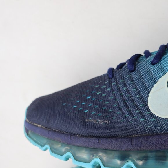Nike Air Max 2017 Men's Size 10 Blue Black White Anthracite Sneakers 849559-404 - Picture 11 of 11